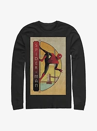 Marvel Spider-Man Bridge Long-Sleeve T-Shirt