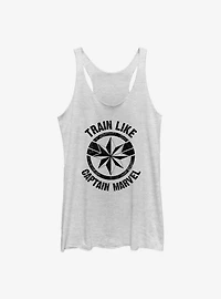 Marvel Captain Train Like Icon Girls Tank