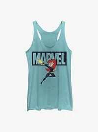 Marvel Black Widow Brick Widow Girls Tank