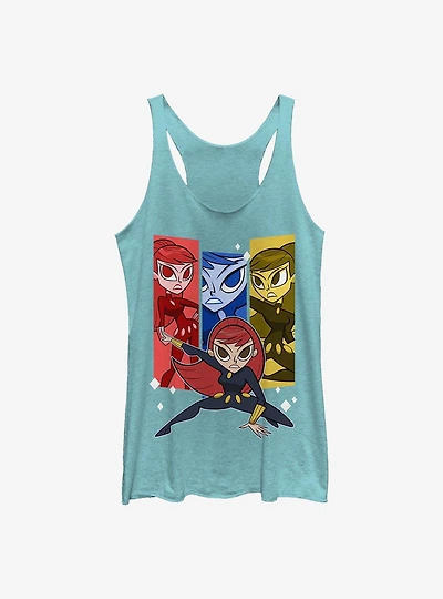 Marvel Black Widow Trio Girls Tank