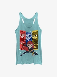 Marvel Black Widow Trio Girls Tank