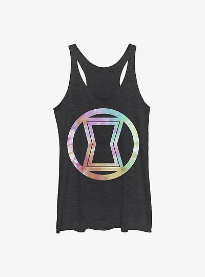 Marvel Black Widow Tie-Dye Girls Tank
