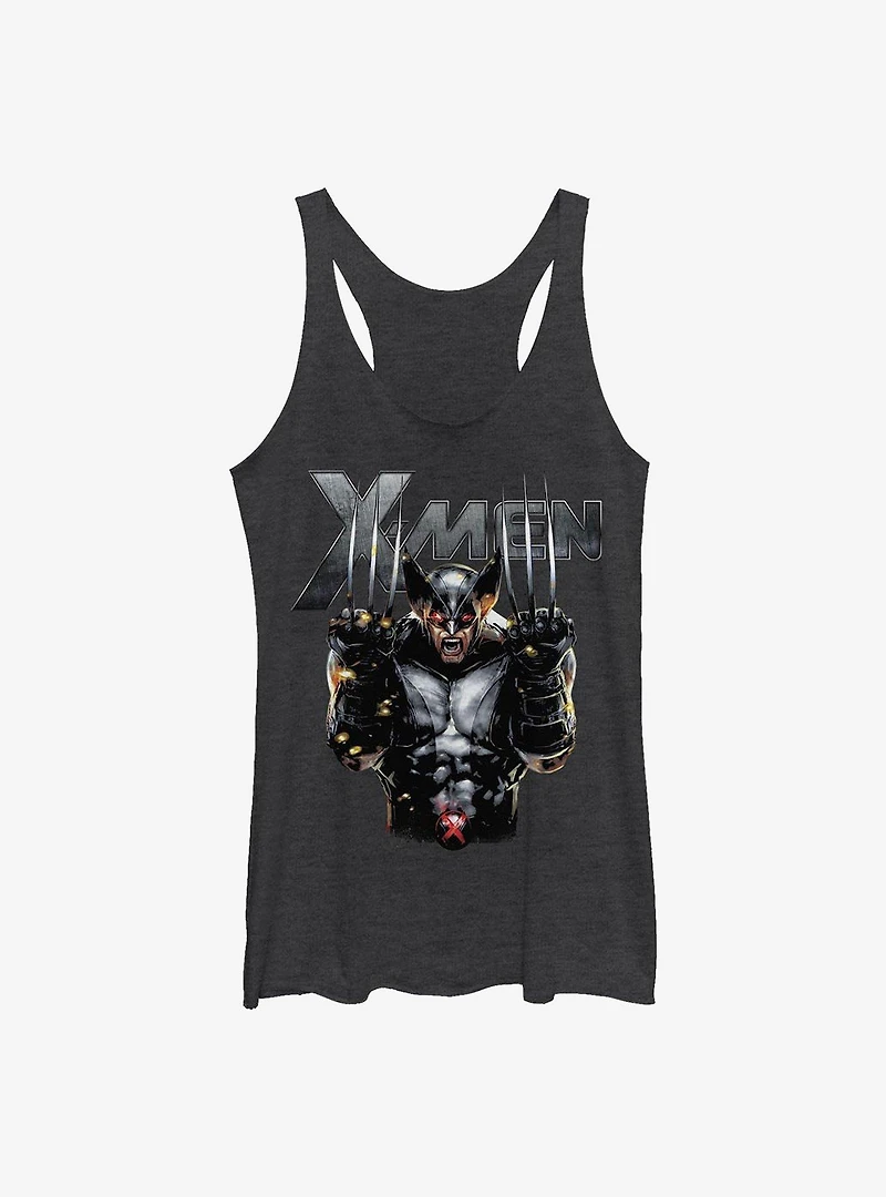 Marvel X-Men Metal Wolverine Girls Tank