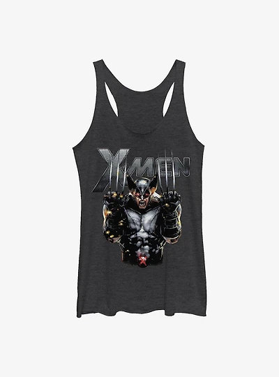 Marvel X-Men Metal Wolverine Girls Tank