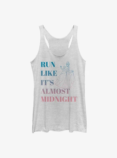 Disney Cinderella Run Like It's Almost Midnight Girls Tank
