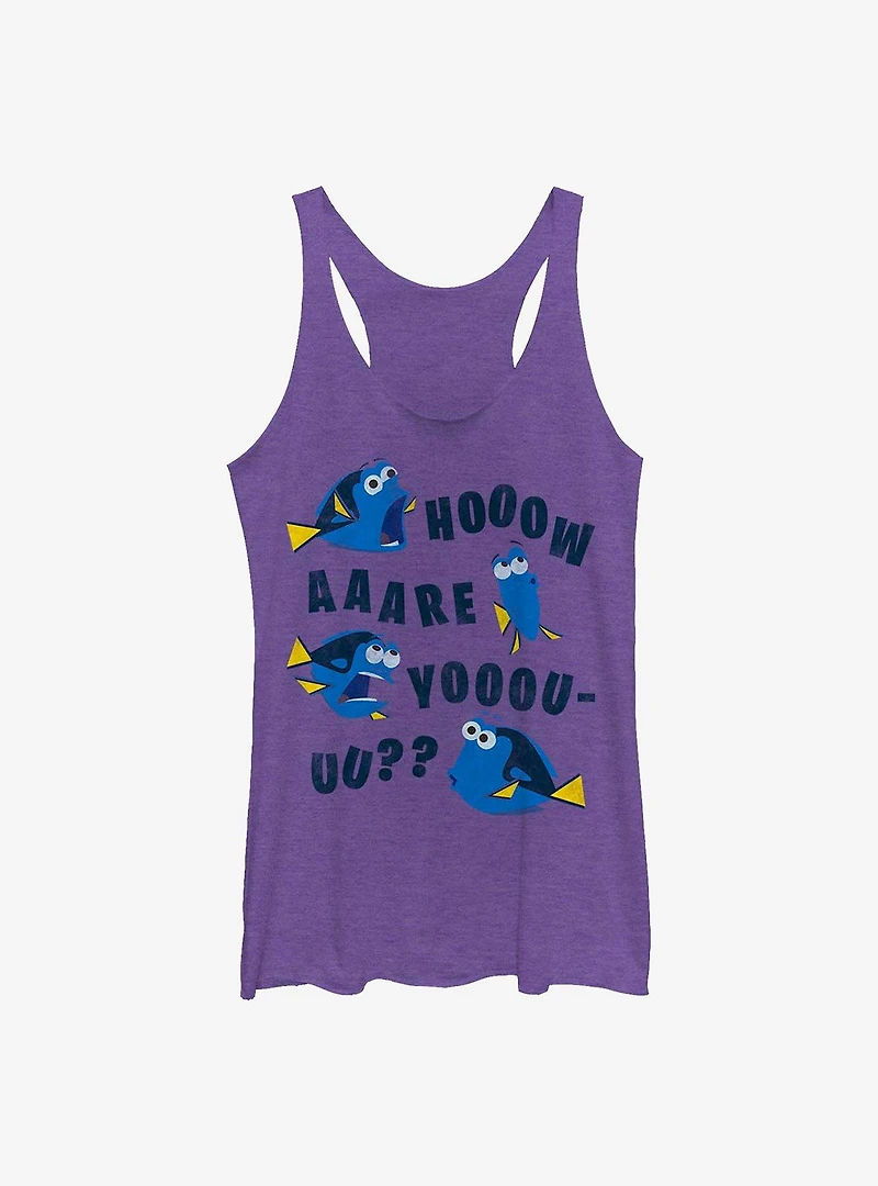 Disney Pixar Finding Nemo Dory How Are You? Girls Tank