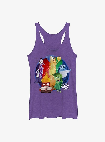 Disney Pixar Inside Out Circle Of Friends Girls Tank