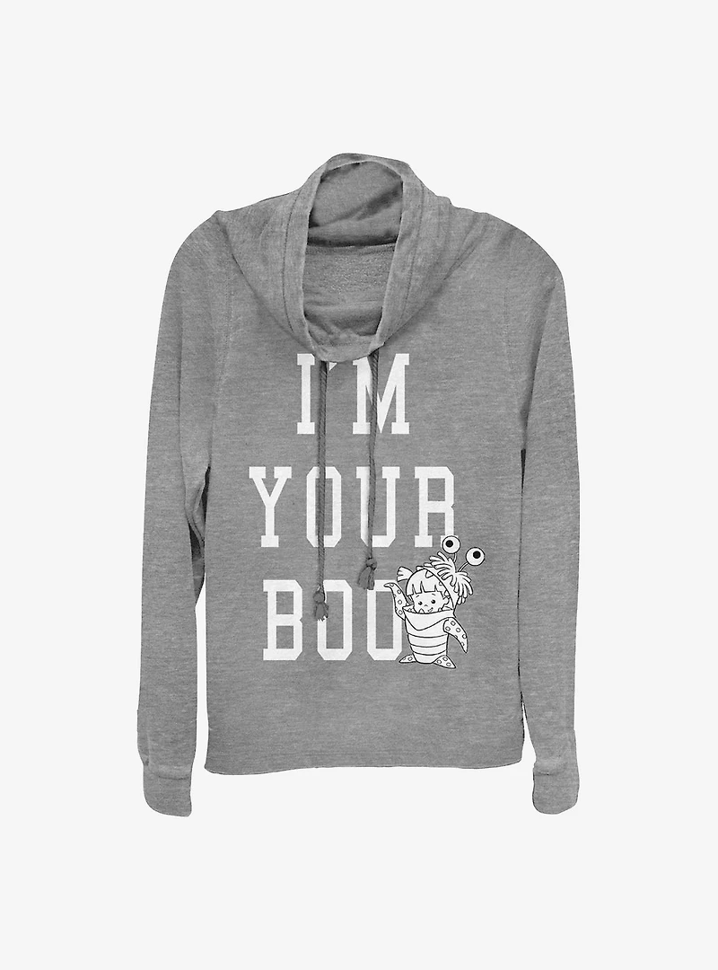 Disney Pixar Monsters University Boo Cowlneck Long-Sleeve Girls Top