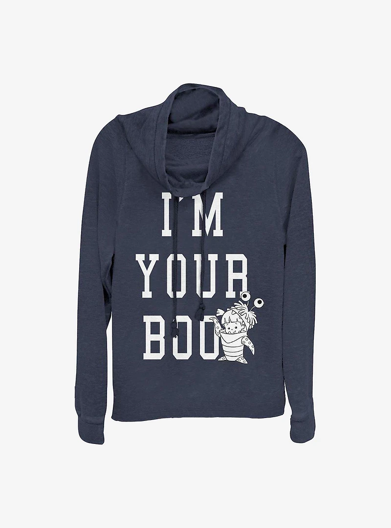 Disney Pixar Monsters University Boo Cowlneck Long-Sleeve Girls Top