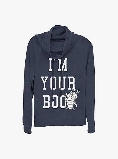 Disney Pixar Monsters University Boo Cowlneck Long-Sleeve Girls Top