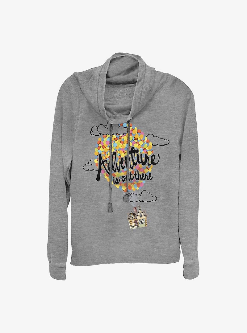 Disney Pixar Up Adventure Cowlneck Long-Sleeve Girls Top