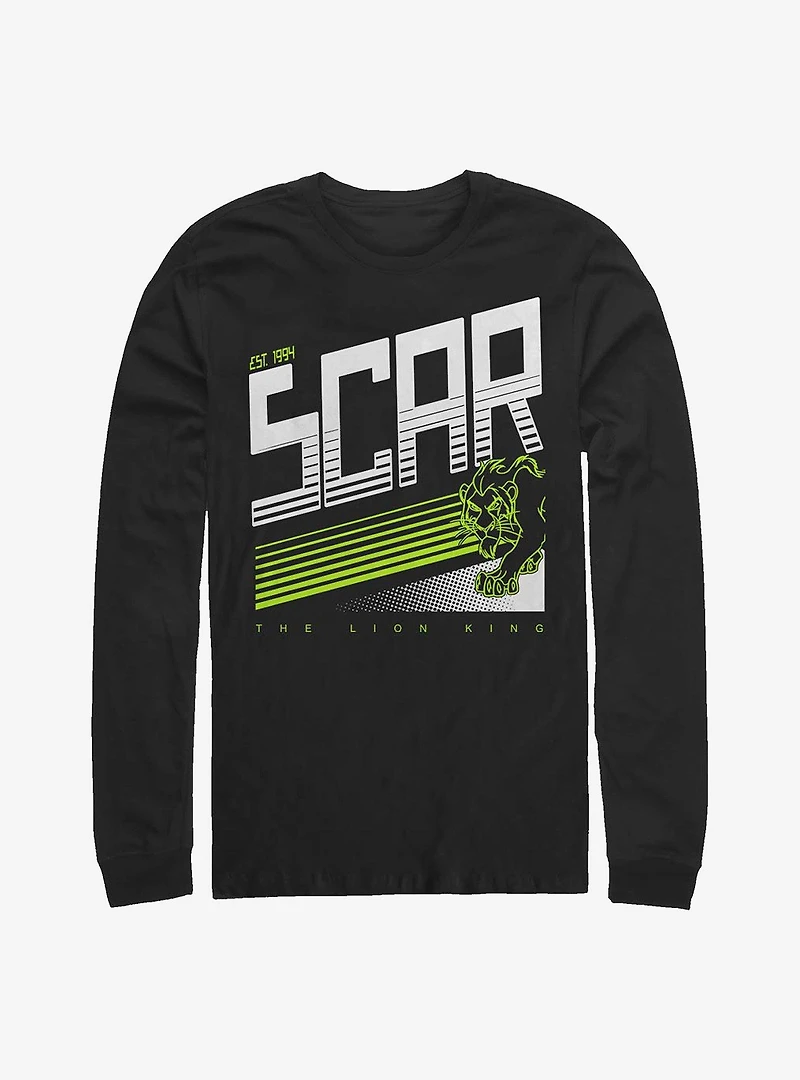 Disney The Lion King Scar Long-Sleeve T-Shirt