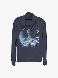 Star Wars Rogue One: A Star Wars Story Jyn Rebel Cowlneck Long-Sleeve Girls Top