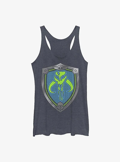 Star Wars The Mandalorian Mando Shield Girls Tank