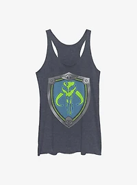 Star Wars The Mandalorian Mando Shield Girls Tank