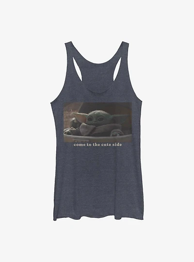 Star Wars The Mandalorian Child Cute Side Girls Tank