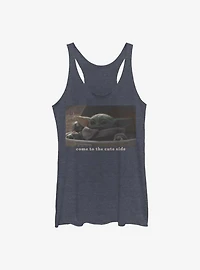 Star Wars The Mandalorian Child Cute Side Girls Tank