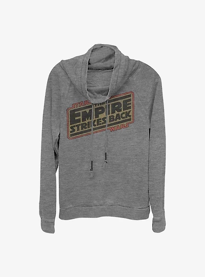 Star Wars Retro Empire Cowlneck Long-Sleeve Girls Top