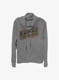 Star Wars Retro Empire Cowlneck Long-Sleeve Girls Top