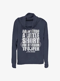 Star Wars Short Trooper Cowlneck Long-Sleeve Girls Top