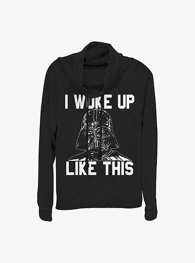 Star Wars Woke Up Cowlneck Long-Sleeve Girls Top