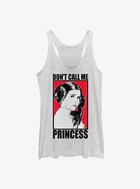 Star Wars No Princess Girls Tank