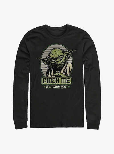 Star Wars Yoda Pinch Me Long-Sleeve T-Shirt
