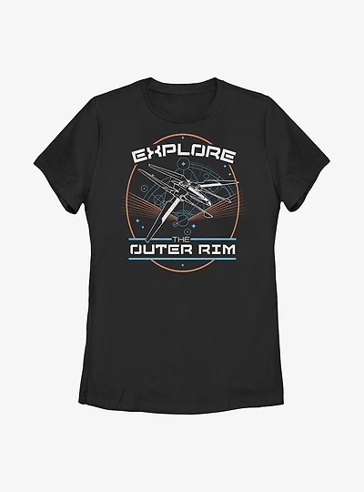 Star Wars: The High Republic Explore Outer Rim Womens T-Shirt