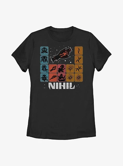 Star Wars: The High Republic Nihil Table Womens T-Shirt