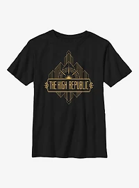 Star Wars: The High Republic Large Badge Youth T-Shirt