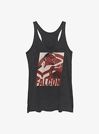 Marvel The Falcon And The Winter Soldier Falcon Poster Girls Tank