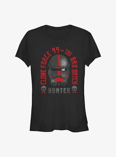 Star Wars: The Bad Batch Clone Force 99 Hunter Girls T-Shirt