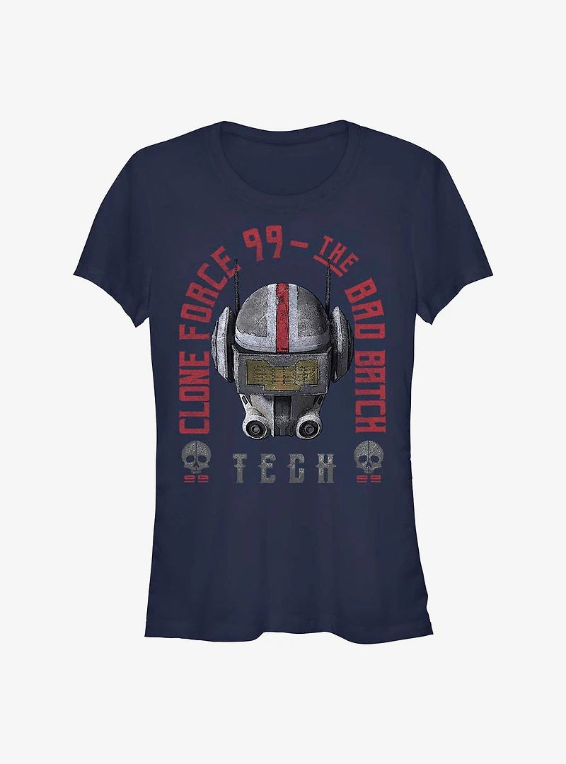 Star Wars: The Bad Batch Clone Force 99 Tech Girls T-Shirt