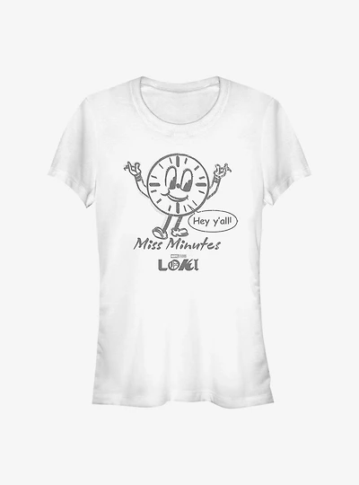 Marvel Loki Hey Miss Minutes Girls T-Shirt