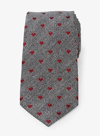 Herringbone Heart Tie