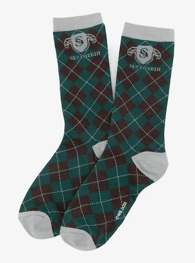 Harry Potter Slytherin Sock