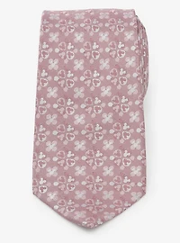 Disney Mickey Mouse Silhouette Blossom Pink Tie