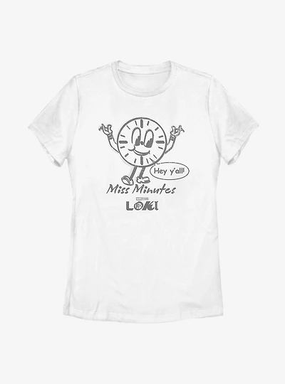 Marvel Loki Hey Miss Minutes Womens T-Shirt