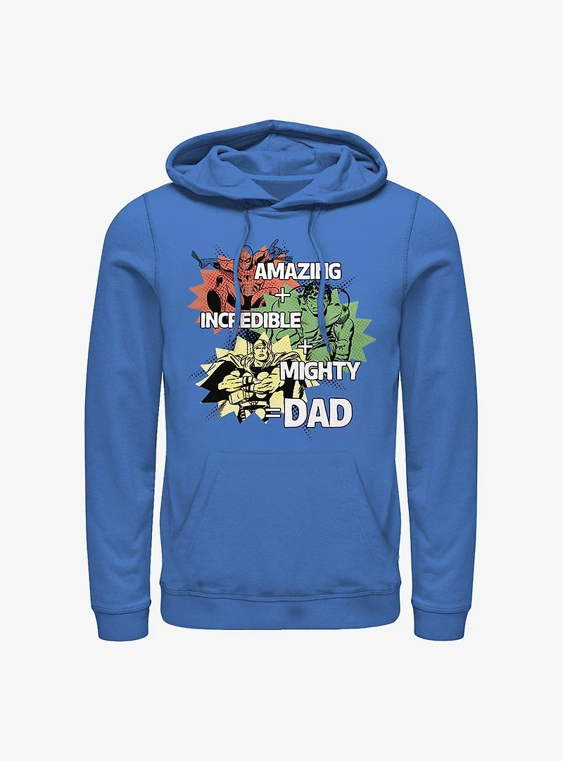 Marvel Avengers Dad Hero Equation Hoodie