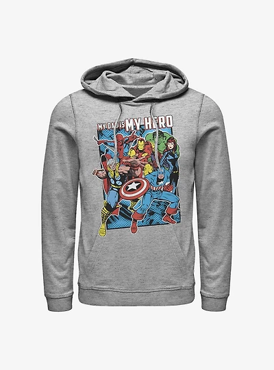 Marvel Avengers Hero Dad Is My Hoodie