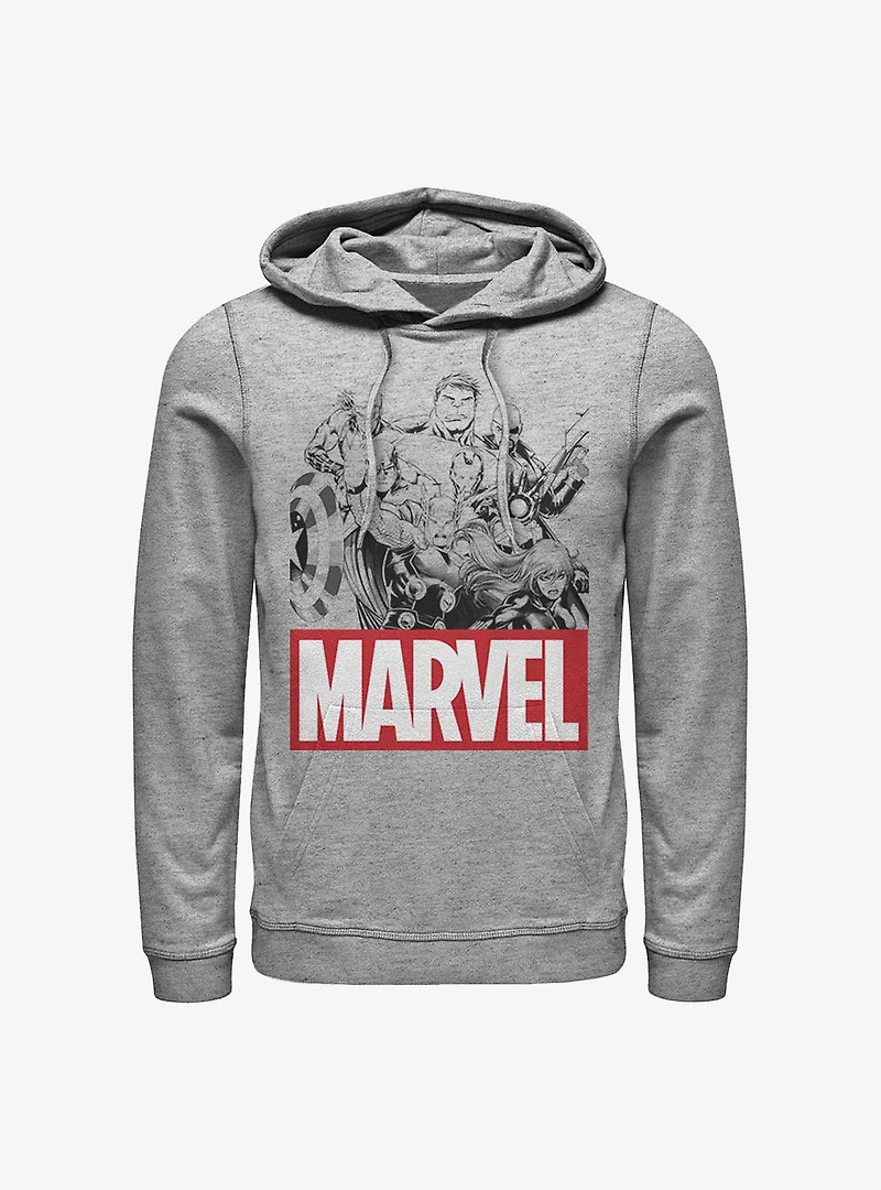 Marvel Avengers Group Hoodie