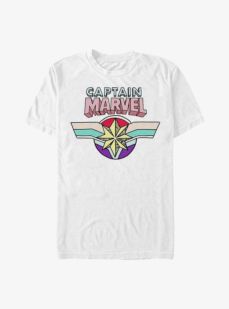 Marvel Captain Logo T-Shirt