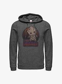 Marvel Guardians Of The Galaxy I Am Groot Kawaii Hoodie