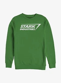 Marvel Iron Man Stark Logo Crew Sweatshirt