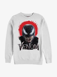 Marvel Venom Red Frame Crew Sweatshirt