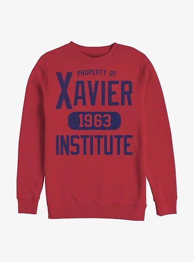 Marvel X-Men Varsity Property Of Xavier Crew SweatProperty