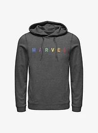 Marvel Simple Rainbow Logo Hoodie