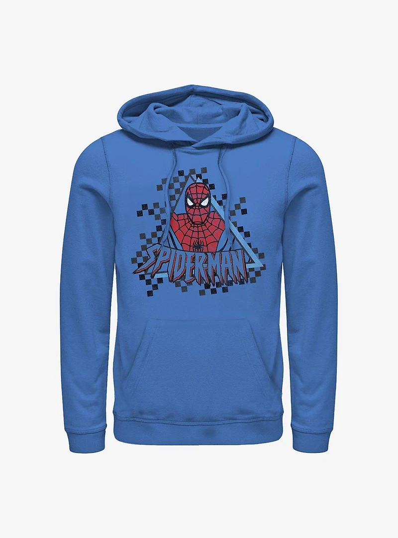 Marvel Spider-Man Spider Checkered Hoodie