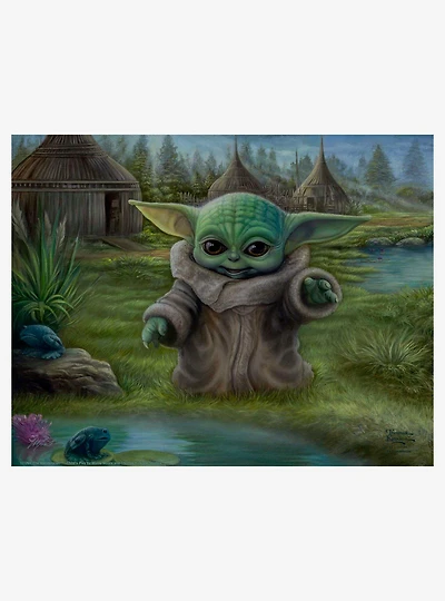 Star Wars The Mandalorian Child's Play 11" x 14" Art Print