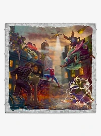 Marvel Spider-Man vs. the Sinister Six 14" x 14" Metal Box Art